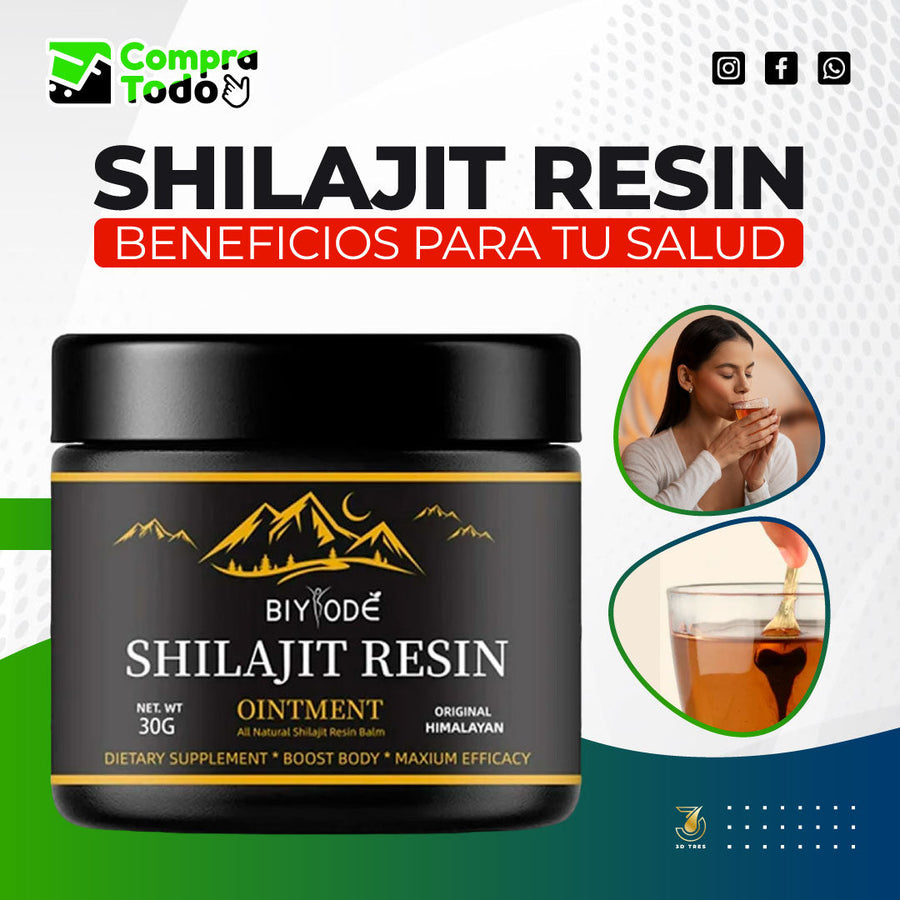 Shilajit 100% puro - Fuente de Energía vital del Himalaya