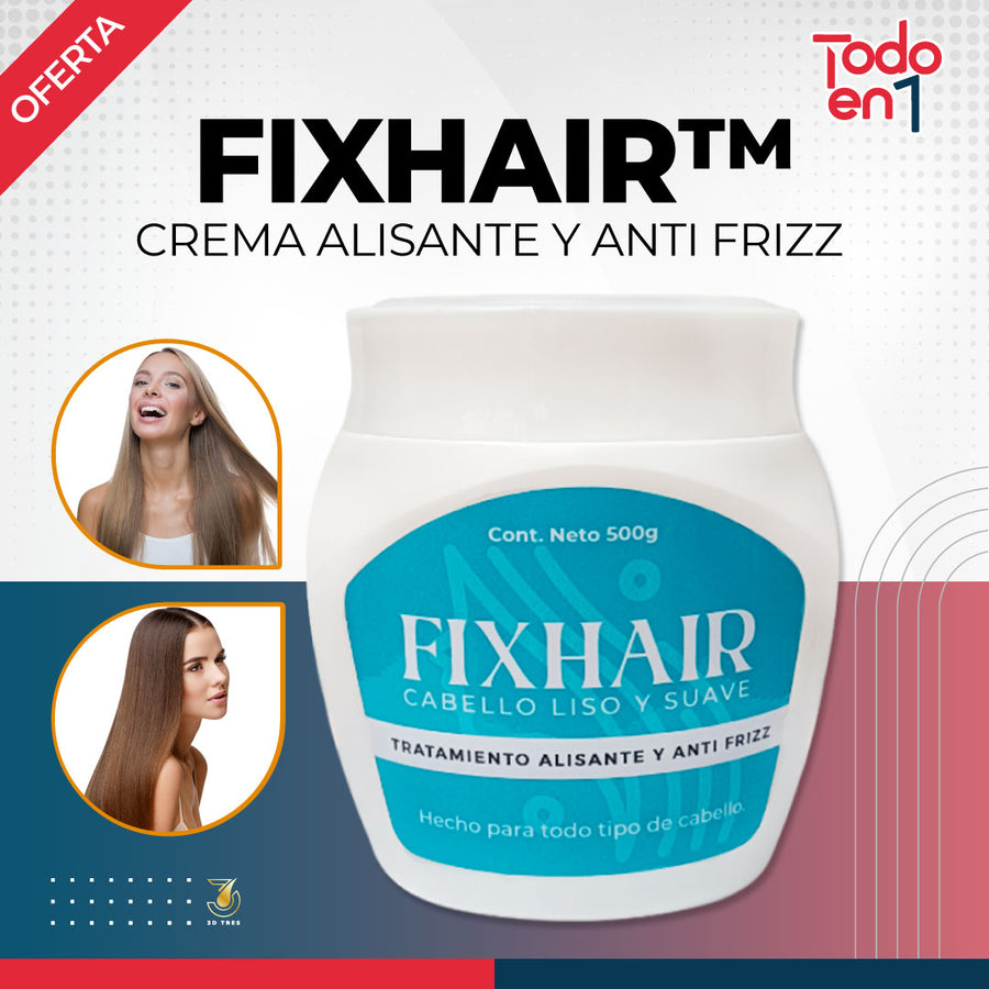 FixHair™️ - Crema Alisadora de Pelo