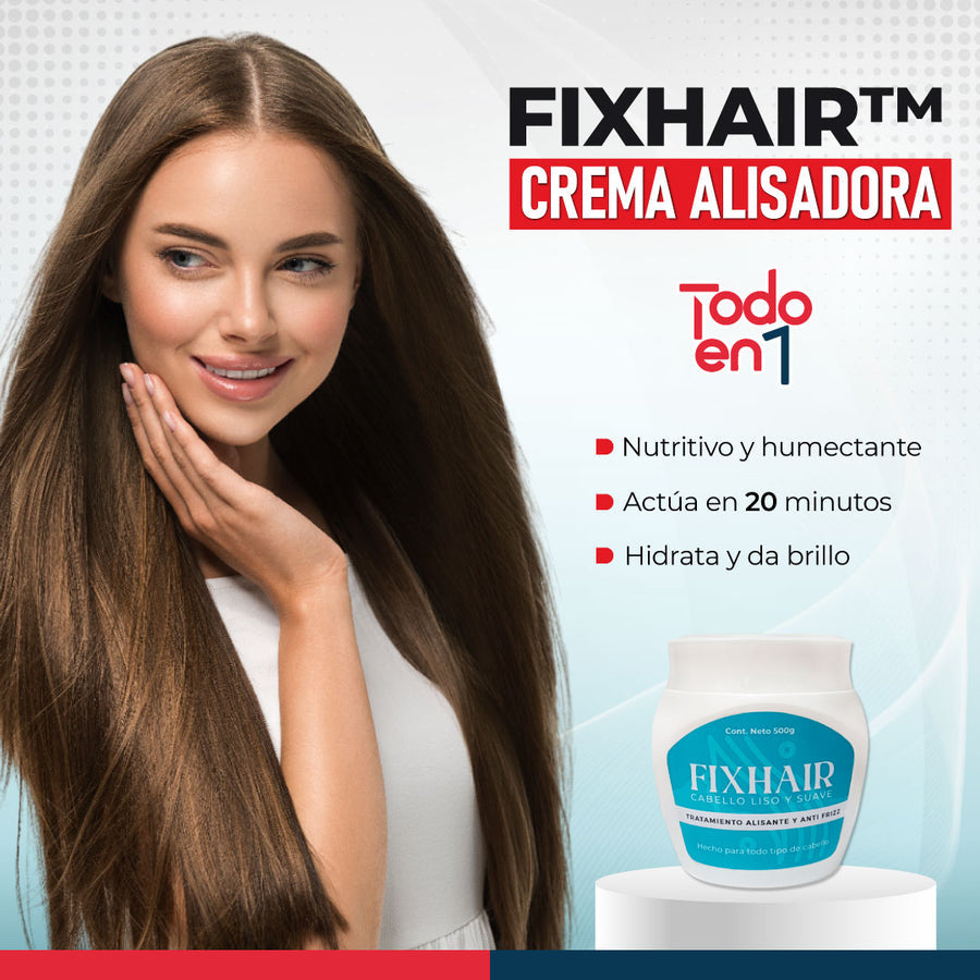 FixHair™️ - Crema Alisadora de Pelo